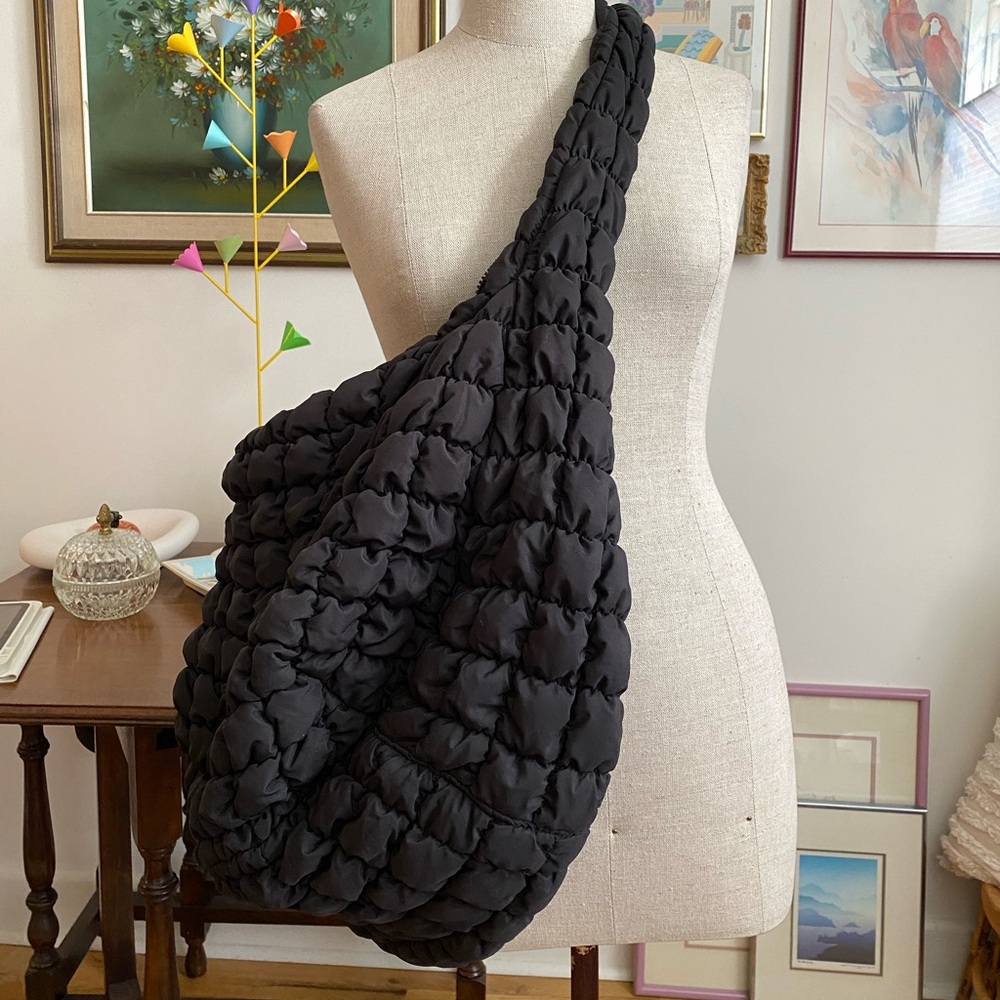 COS Quilted Bag Large Black